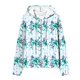 thumbnail image 5 of Puntoco Chaqueta Con Capucha Y Manga Larga Con Cremallera Y Estampado Navideño Informal Para Mujer, 5 of 6