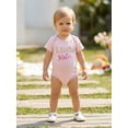 thumbnail image 6 of BemeyourBBs Toddler Baby Girl Big Sister Little Sister Matching Shirt Outfit Summer Pink T Shirt Newborn Baby Girl Romper Kids Girl Letter Flower Embroidery Short Sleeve Pullover Tee Shirt Tops, 6 of 9