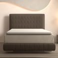thumbnail image 2 of Mattress Topper, Memory Foam Mattress Topper with Removable Bamboo Cover, Soft Mattress Egg Crate Bed Topper, Green Tea Memory Foam Mattress Topper, 2 of 3