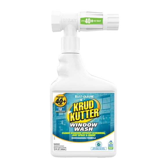 Krud Kutter Window Wash Hose End Cleaner, 32 fl oz