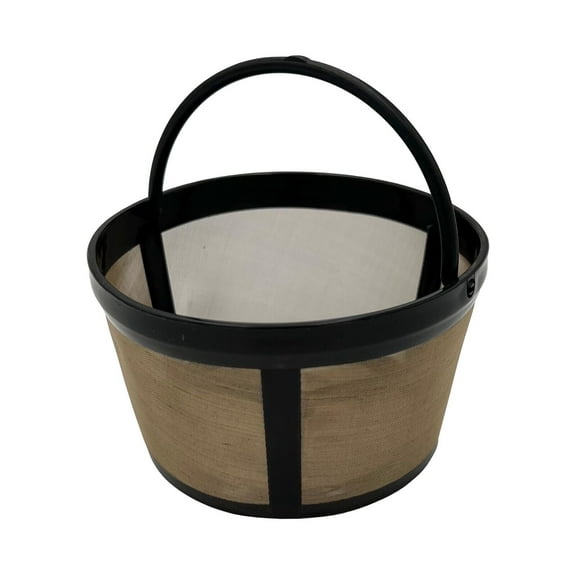 Mr. Coffee Single Serve Iced & Hot Coffee Maker Gold Tone Filter 2168351