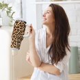 thumbnail image 6 of 30 oz Tumbler With Handle Stainless Steel Insulated Tumbler With Lid for Car Cup Holder Brown Leopard Print Pattern, 6 of 9