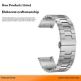 thumbnail image 5 of Titanium Alloy Strap for Huawei Watch GT 5 Pro / GT 5 / GT 4 46mm Universal 22mm Metal Bracelet - B Multicolor Multicolor Silver, 5 of 5
