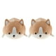 thumbnail image 1 of 2 piezas Shiba Inu perro de dibujos animados de juguete para niños de San Valentín relleno, 1 of 9