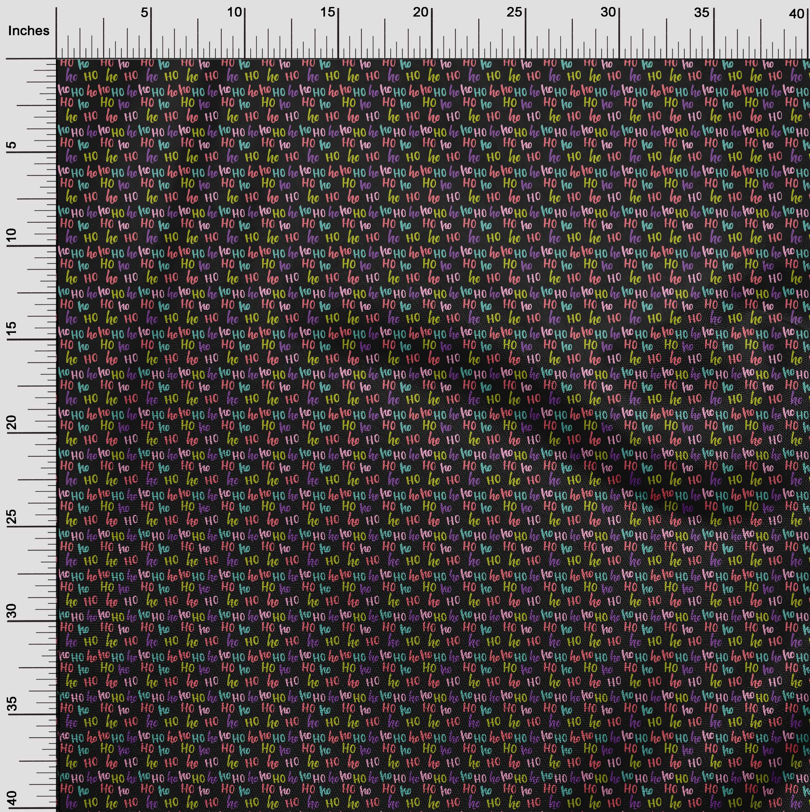 oneOone Cotton Silk Black Fabric Christmas Sewing Material Print Fabric By The Yard 42 Inch Wide