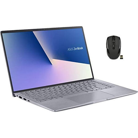 ASUS 2020 Zenbook 14" FHD Ultra-Light&Thin Laptop Computer, AMD 4th Gen Ryzen 5-4500U, Backlit Keyboard, NVIDIA GeForce MX350, HD Webcam, Win 10, Gray, Parent (8GB RAM | 1TB SSD)