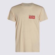 Maison Margiela Cream Cotton T-Shirt (Men's)
