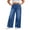 Navy, variant on IFNWSV Denim Pants for Women Plus Size Stretchy Wide Leg Jeans with Pockets High Waisted Loose Casual Trousers Sky Blue 2XL