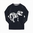 thumbnail image 6 of Little Boys Pajamas 2 Pieces Long Set Dinosaur Printed Pjs Toddler Clothes for Boys Jammies Kaprioy Pajamas Set 2T-7T, 6 of 7