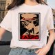 thumbnail image 3 of Camiseta con estampado divertido de Bungou Stray Dogs para mujer, Top Harajuku, camiseta informal básica con cuello redondo, camiseta de manga corta para niña, envío directo, 3 of 5
