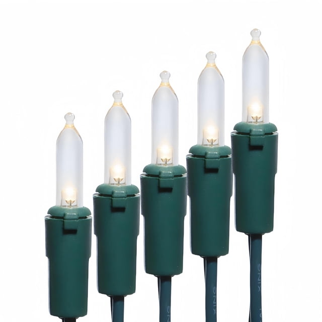 Cadena de luces LUCKY SHINE, 100 LED, blanco cálido, 10,7 m, 120 V