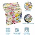 thumbnail image 5 of Spring Flowers Bed Runner for Queen Size Bed, Vintage Watercolor Pink White Blue Purple Floral Leaf Soft Bedding Scarf Bedding Protector Slipcover Sofa Throw for Bedroom Hotel Guesthouse, 5 of 8