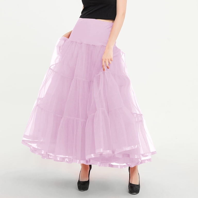 chinese dress ladies Long Dailywear A-Line Lolita Petticoat, 30.7