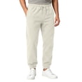 thumbnail image 2 of Leidass Men's Sweatpants Joggers Wortkout Tapered Casual Sweatpants for Men with Pockets Beige L, 2 of 9