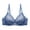 Plus Size Bras Blue, variant on Lace Bralette for Women Sexy See Sheer Triangle Bras Underwire Seductive Night Out Club Wear Bras,S-3XL