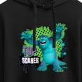 thumbnail image 3 of Monsters Inc. - Top Scarer  - Juniors Cropped Pullover Hoodie, 3 of 5