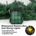thumbnail image 6 of Christmas Decorations Ornaments: Garland with LED Lights Battery Operated & Remote Control for Christmas Tree - Indoor Outdoor Decor (10FT X 2PCS), 6 of 7