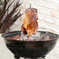 thumbnail image 2 of Vertical Skewer BBQ Stand, Stainless Steel Vertical Cooking Grate Meat with Long Nails Bertical Bar, 2 of 5