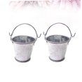 thumbnail image 3 of HEANUJJ Playhouse Exterior Decor Metal Buckets for Mini Scene Arrangement 2Set, 3 of 8