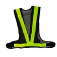 thumbnail image 2 of Chaleco Reflectante de Seguridad perfecl Sin Mangas 118 cm Negro + Verde, 2 of 8