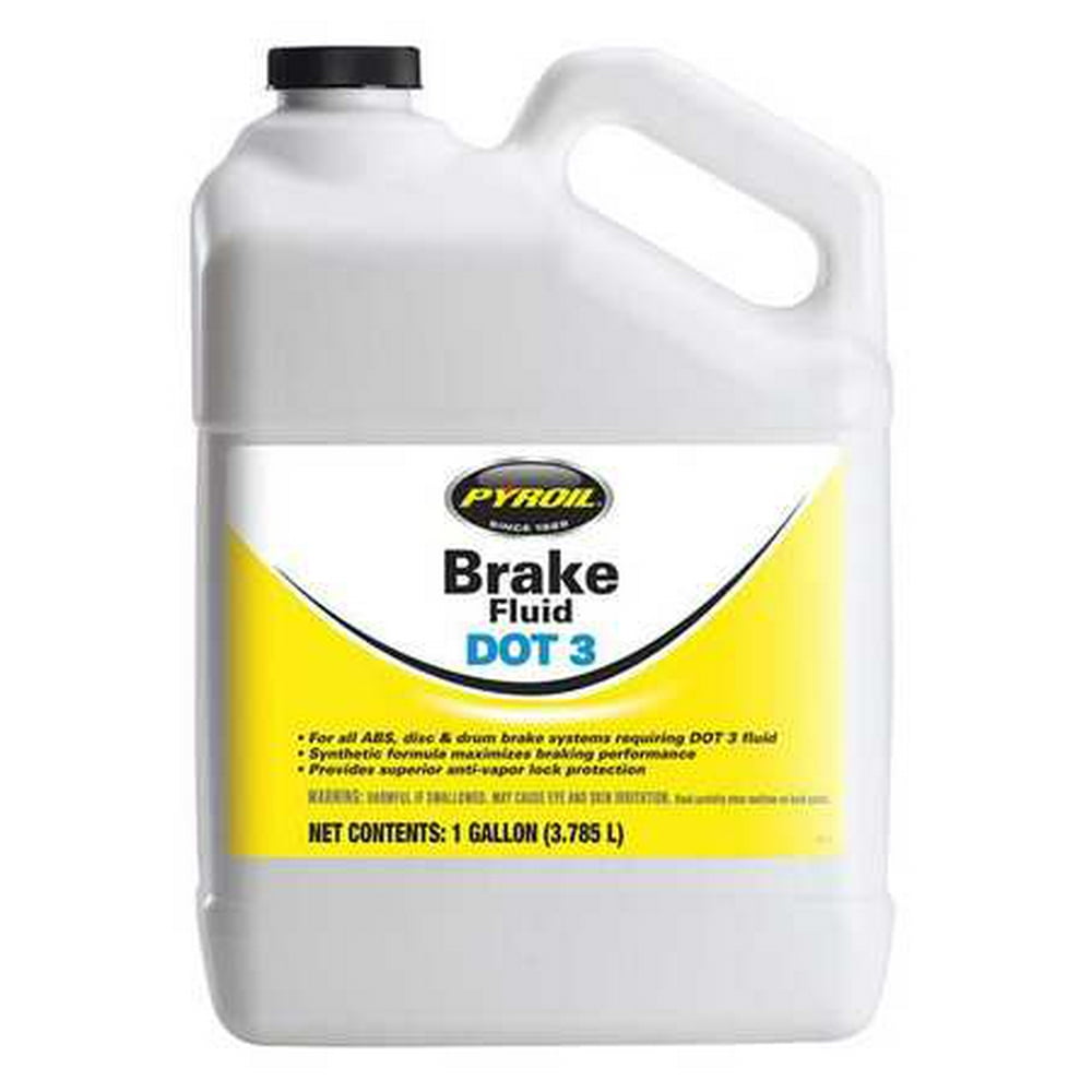 1 gal. Brake Fluid Plastic BottlePYROIL PYBF1