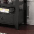 thumbnail image 7 of GZXS 57.9 Inch Console Table with 3 Drawers, 3-Tier Modern Sofa Table with Storage Shelves, Entryway Table for Hallway, Living Room, Black, 7 of 7