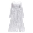 thumbnail image 2 of White Lace Flower Girls Dresses First Communion Dress Princess, 2 of 2
