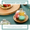 thumbnail image 3 of Glass Kitchen Supplies Cake Stand with Dome Dessert Plate Cover, 3 of 6
