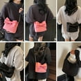 thumbnail image 6 of FENOHREFE Shoulder Bag Bowknot Purse Clutch Shoulder Handbag with Zipper Closure for Women Crossbody Bag with Removable Straps, 6 of 8
