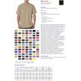 thumbnail image 3 of Comfort Colors T-Shirt à Poche pour Adulte, Épais, Teint en Pièce, 2TG, Crunchberry, 3 of 3