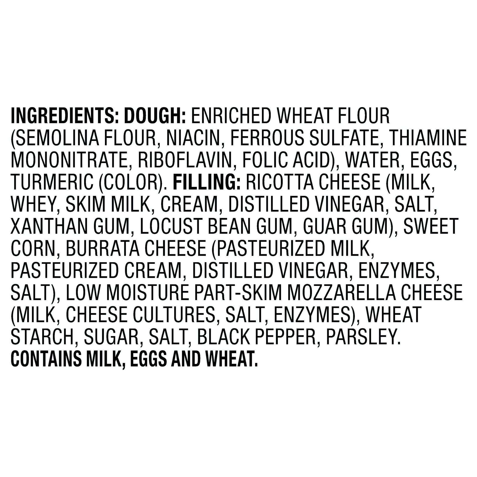 bettergoods Sweet Corn and Burrata Cheese Ravioli, 18 oz (Frozen)