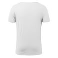 thumbnail image 5 of Men's Summer V Neck T Shirt Slim Fit Casual Short Sleeve Soft Breathable Lightweight Comfortable Stylish Tee for Daily Wear Men's Tops T-Shirt Casual Crew Neck Loose, 5 of 5