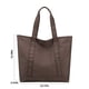 thumbnail image 3 of Bolso grande para mujeres | Bolso de hombro de nylon con hebilla de estera | Ligero, negro/azul oscuro/café | 13,77"x5,51"x13,38" | Gimnasio, trabajo, viajes, 3 of 8