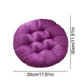 thumbnail image 4 of Fmbmuo Thick Outdoor Cushions UV Resistant 12x12 Inch Round Seat Cushions, Modern Polyester 1Pcs (Purple), 4 of 5