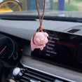 thumbnail image 4 of Colgante Para Espejo Retrovisor De Coche Cerdito De La Suerte, Accesorios Para Colgar En El Coche Lindo Columpio Cerdo Adornos Ajustables Para Coche Para Puerta De Ventana De Coche Muyoka Hogar, 4 of 7