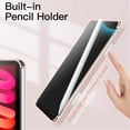 thumbnail image 5 of JETech Case for iPad mini (A17 Pro, 2024 Model, 7th Generation) / mini 6 (2021 Model, 6th Generation) with Pencil Holder, Clear Back Shell Slim Stand Tablet Cover, Auto Wake/Sleep (Rose Gold), 5 of 7