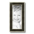 thumbnail image 2 of ArtToFrames 5x12" Black Panel With Silver Lip Picture Frame, Multi Wood Poster Frame, with Regular Glass and Foam Backing 3/16 inch (FBPL-5093), 2 of 7