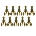 thumbnail image 3 of Soft Fishing Lure Crawdad Soft Bait Soft Shrimp Lure Fishing Lures 10pcs Soft Fishing Lure Crawdad Bait PVC Shrimp Artificial Soft Lure Baits For Bass Fishing, 3 of 8