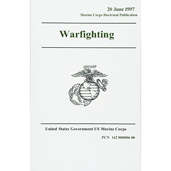 Pre-Owned Marine Corps Doctrinal Publication MCDP 1 Warfighting 20 June 1997 (Paperback) by United States Governmen Us Marine Corps