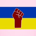 thumbnail image 3 of CafePress - Ukrainian Flag With Fist T Shirt - Light T-Shirt Kids XS-XL, 3 of 4