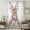 Gray, variant on Bunny Easter Sheer Curtains 45 Inches Long, Pink Floral Eggs Farmhouse Checkered Light Filering Curtains, Breathable Simi Curtain Privacy Drapes for Kitchen Bathroom Small Window Treatment