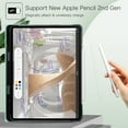 thumbnail image 7 of Fintie Folio Case w/ Pocket for iPad Pro 12.9 (2021/2020/2018) - Multi-Angle Smart Stand Cover w/Pencil Holder, Auto Sleep/Wake for iPad Pro 12.9" 5/4th/3rd Generation, 7 of 7