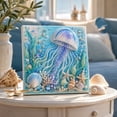 thumbnail image 5 of Ocean Theme Pearl Art DIY Kit, 3D Sparkling Coastal Wall Decor Octopus DIY Pearl Painting Kit, Relaxing Craft Ocean Diamond Art for Adults, Beach Lovers, B, 5 of 7
