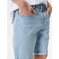 thumbnail image 5 of Slim Fit Buttoned Denim Shorts, 5 of 6