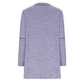 thumbnail image 4 of hoksml Women's Fashion Solid Colour Long Sleeves Tops Crew Neck Casual Tee Blouses Sweatshirt for Women, 4 of 5