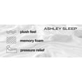 thumbnail image 6 of Signature Design by Ashley 12 Inch Chime Medium Firm Charcoal Gel & Green Tea Infused Memory Foam Queen Mattress for Pressure Relief, 6 of 10