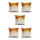 thumbnail image 3 of Bewildely Funda de almohada decorativa con cremallera oculta Hoja de arce Suministros de Acción de Gracias Ropa de cama Funda de almohada Funda de Type2 NO2 Bewildely CBP263361, 3 of 6