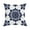 Blue and White Pioneer Flower-1, variant on Blue And White Pioneer Flower Pillow Covers,Blue And White Pioneer Flower Throw Pillow Covers 18"×18" ,Living Room Sofa Couch Pillow Covers,Decorative Pillow Covers