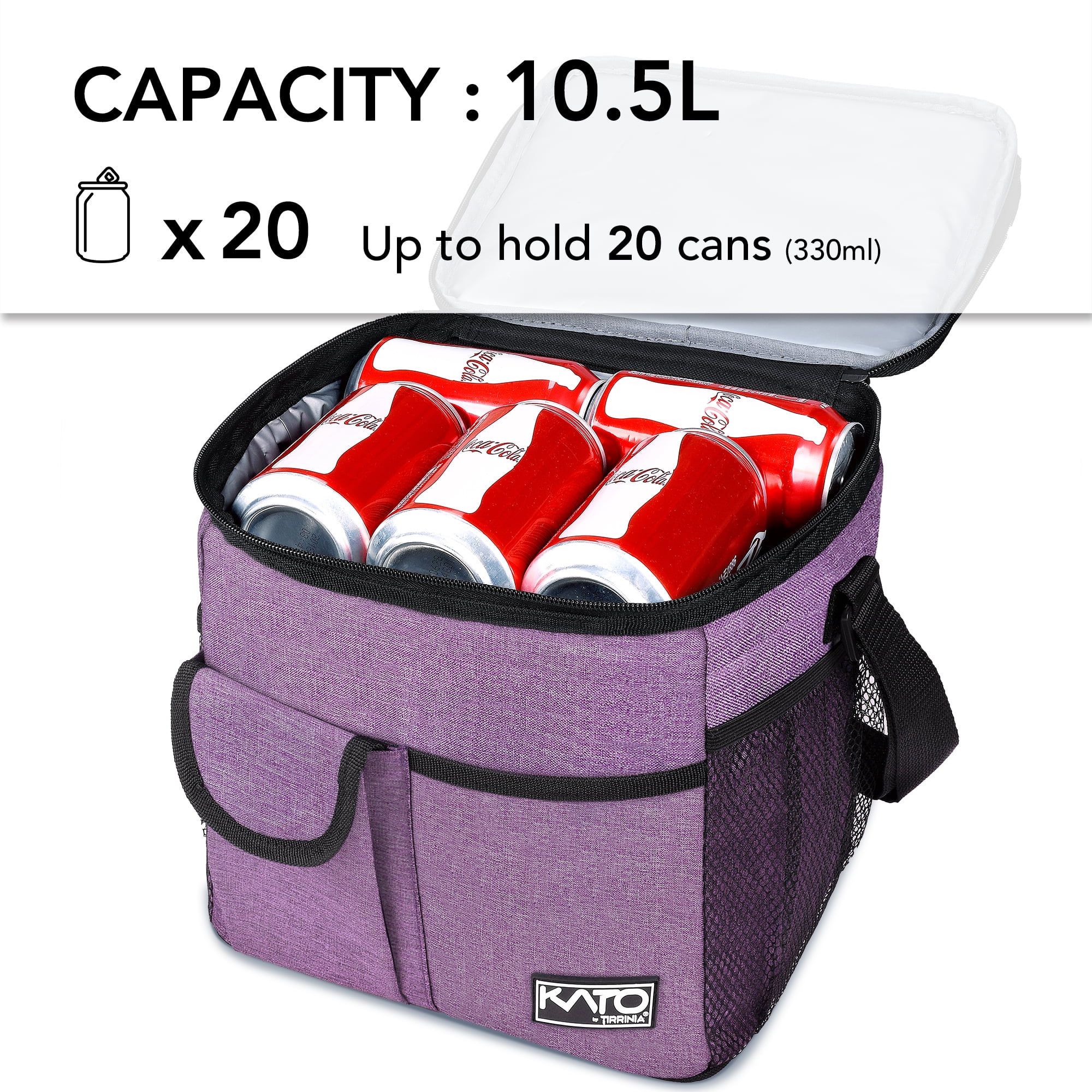 TOP&TOP Insulated Lunch Box and Cooler Bag for Women, Men - 13L x 7W x  9H, 3 Reusable Meal Prep C…See more TOP&TOP Insulated Lunch Box and Cooler