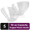 Clear, variant on Impresserve Angled Plastic Serving Bowls, Large 54 oz, Clear, Durable Disposable Party Bowls for Weddings Catering Events, 5 Count